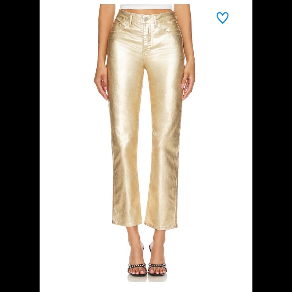 NWOT SUPERDOWN regina metallic jean
